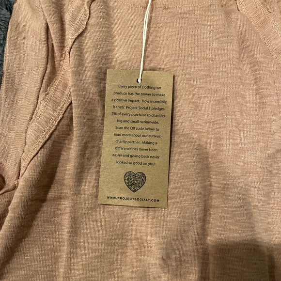 NWT Project Social T Cherish the Day Seamed Tank Size XS - Picture 14 of 16